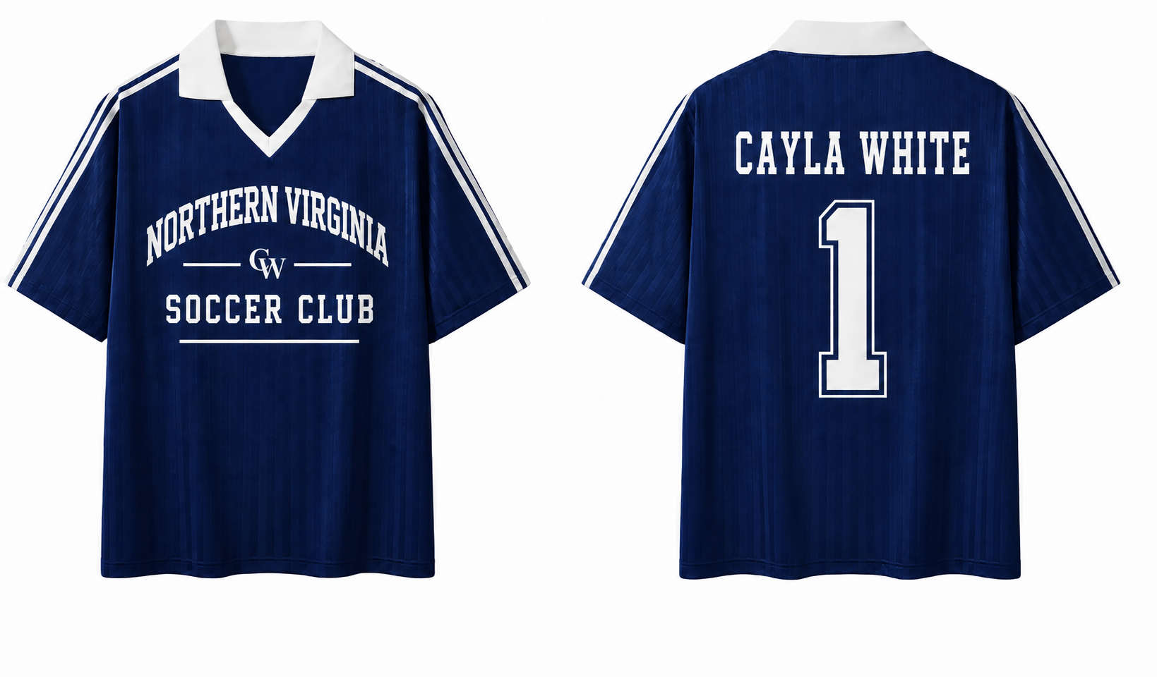 CW Northern Virginia Soccer Club Jersey in Navy