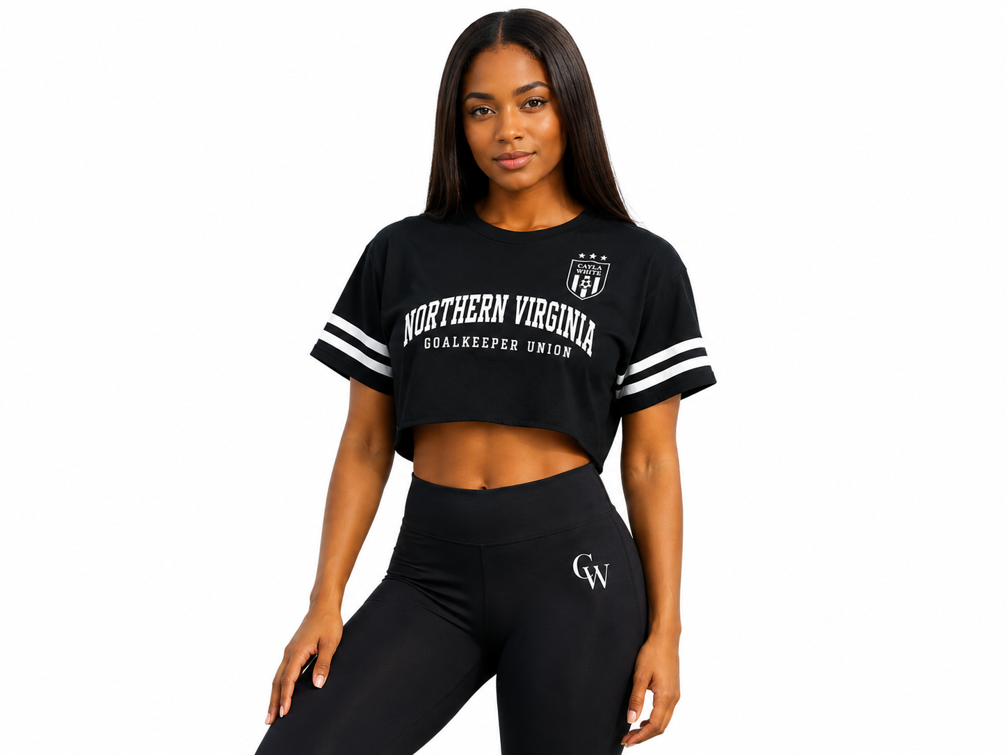 Northern Virginia Goalkeeper Union Crop Tee