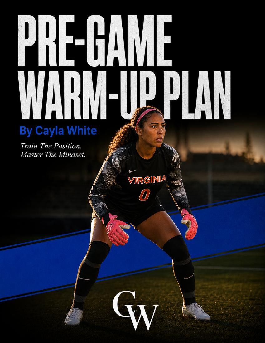 PRE-GAME WARM-UP PLAN cover
